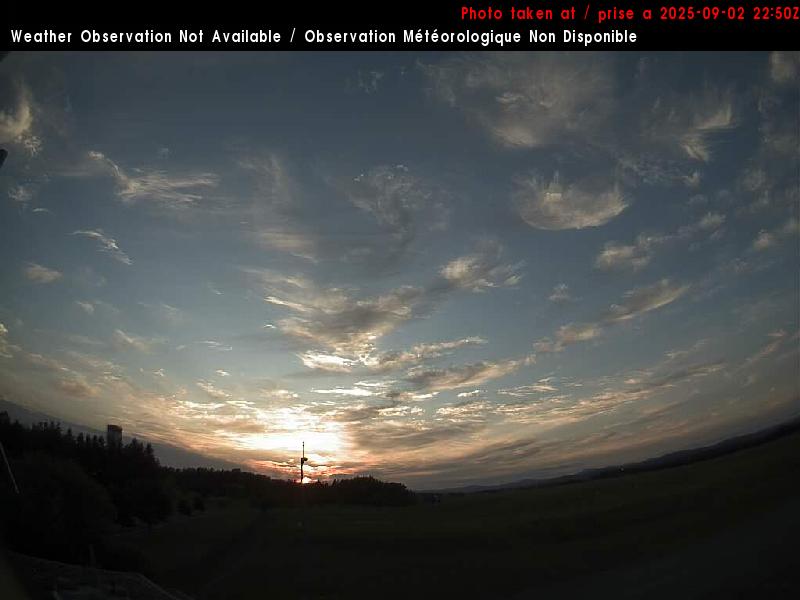 Web Cam image of Charlo Airport (North West)