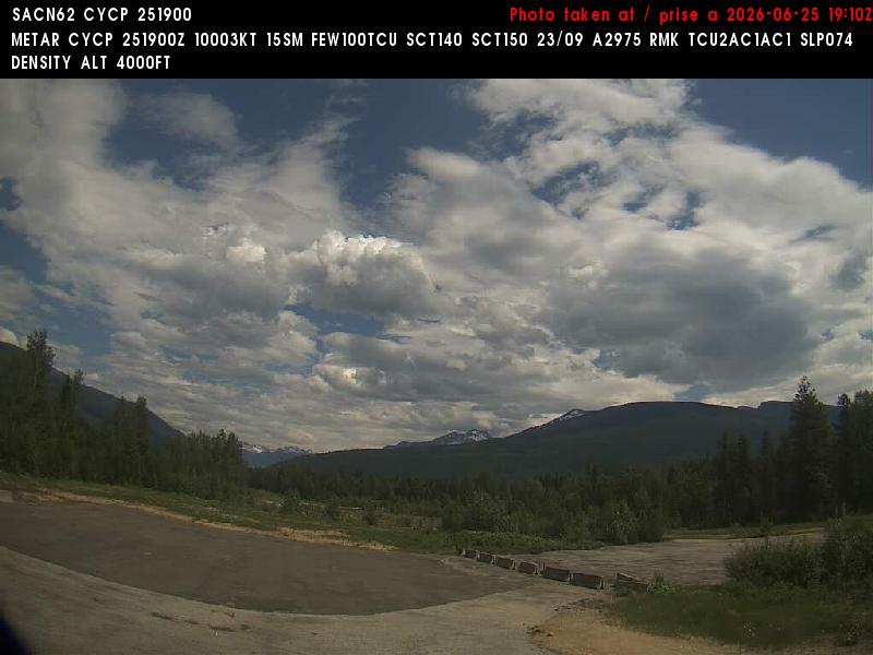 Blue River — Northeast View (NAV CANADA)