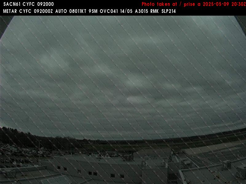Web Cam image of Fredericton Airport (East)