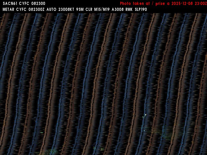 Web Cam image of Fredericton Airport (East)