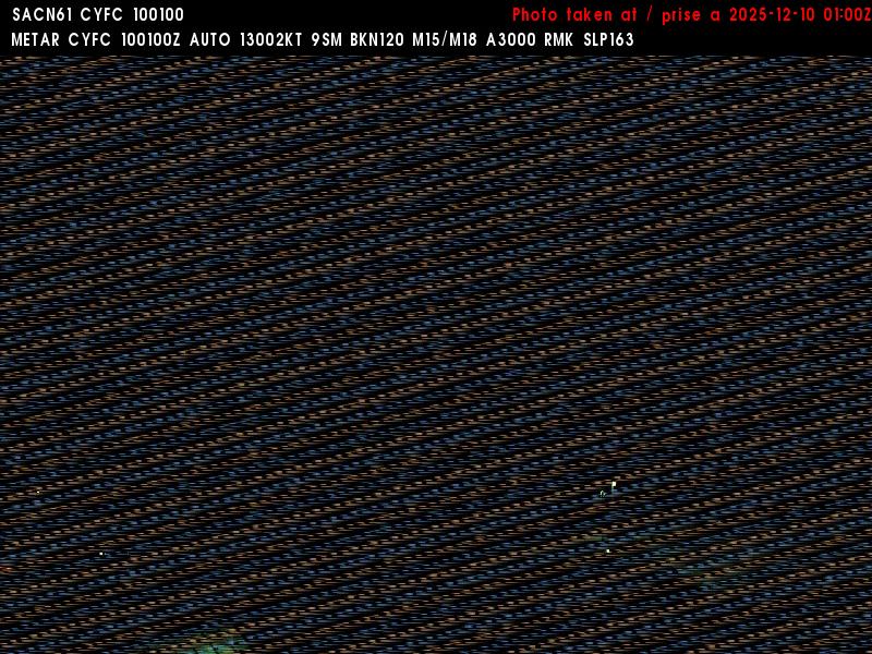 Web Cam image of Fredericton Airport (East)