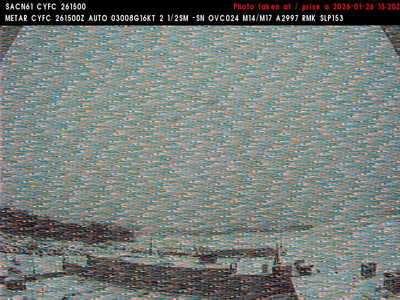 Web Cam image of Fredericton Airport (East)