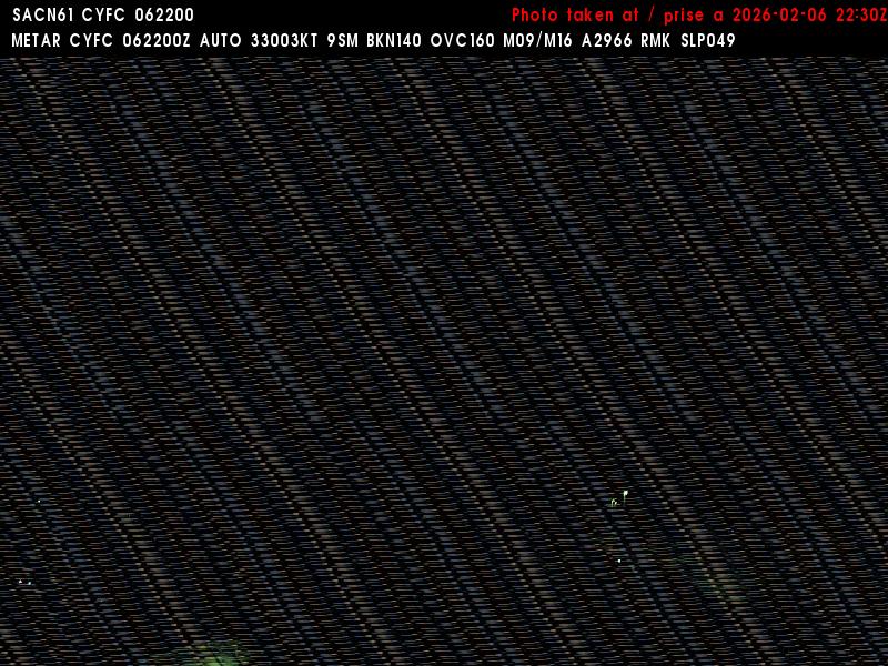 Web Cam image of Fredericton Airport (East)