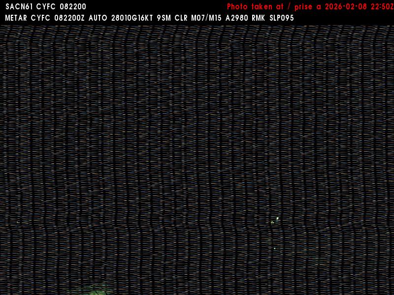 Web Cam image of Fredericton Airport (East)