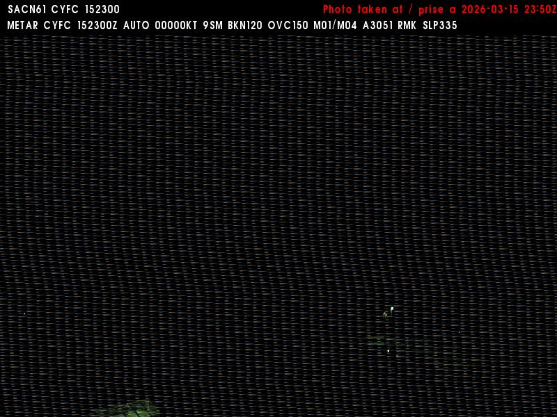 Web Cam image of Fredericton Airport (East)