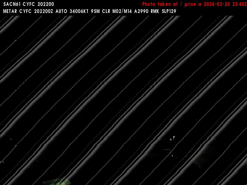 Web Cam image of Fredericton Airport (East)