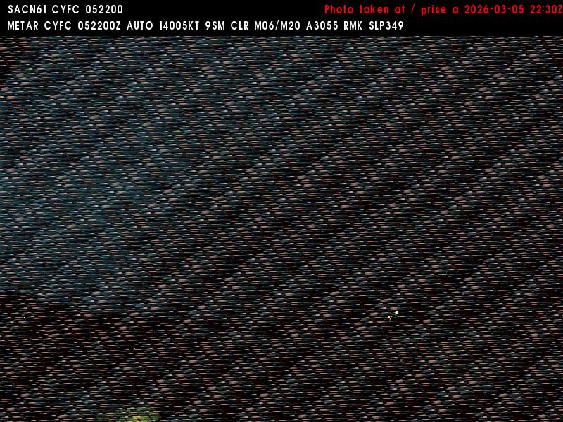 Web Cam image of Fredericton Airport (East)