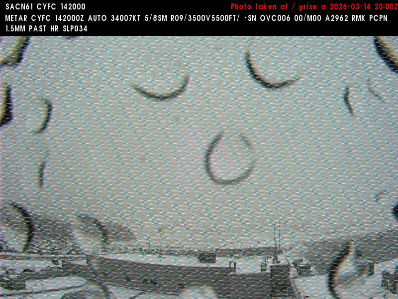Web Cam image of Fredericton Airport (East)