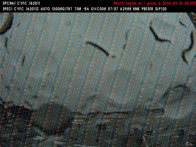 Web Cam image of Fredericton Airport (East)