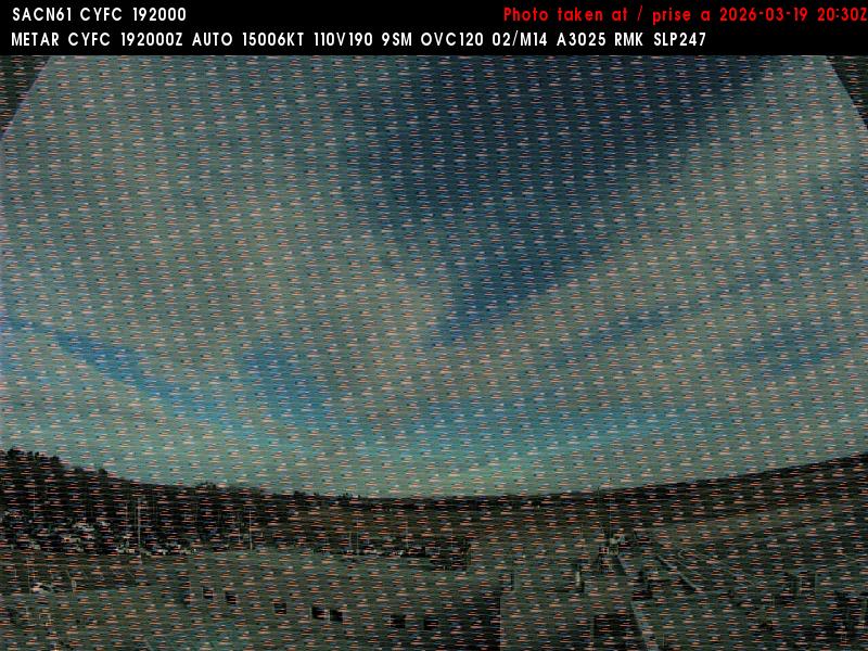 Web Cam image of Fredericton Airport (East)