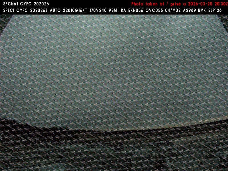 Web Cam image of Fredericton Airport (East)