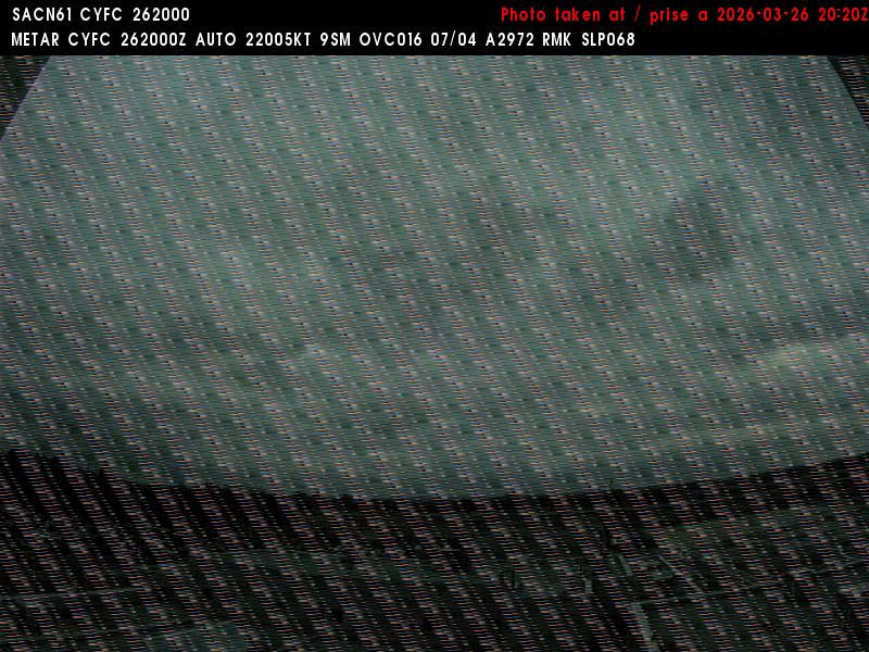 Web Cam image of Fredericton Airport (East)