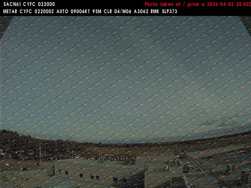 Web Cam image of Fredericton Airport (East)