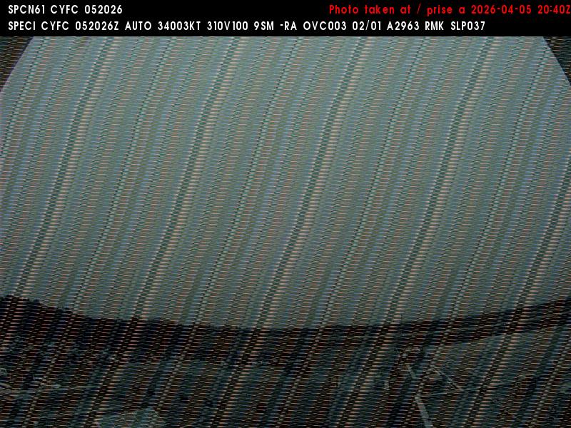 Web Cam image of Fredericton Airport (East)