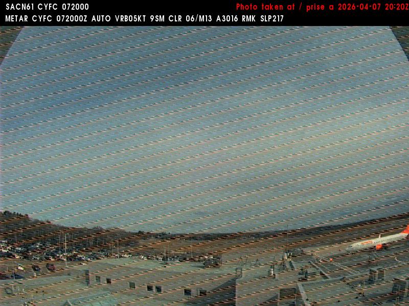 Web Cam image of Fredericton Airport (East)