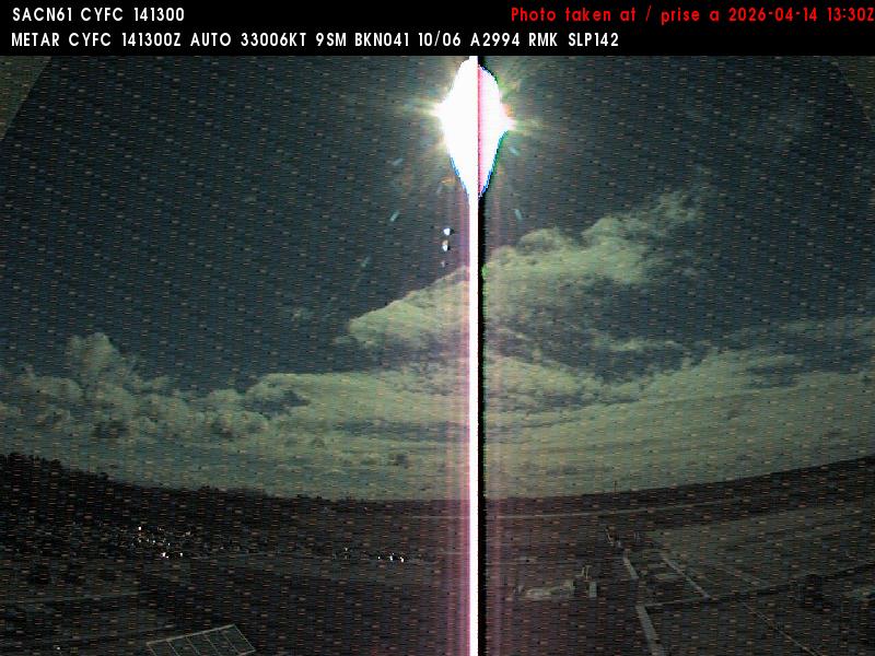 Web Cam image of Fredericton Airport (East)