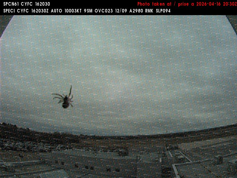 Web Cam image of Fredericton Airport (East)