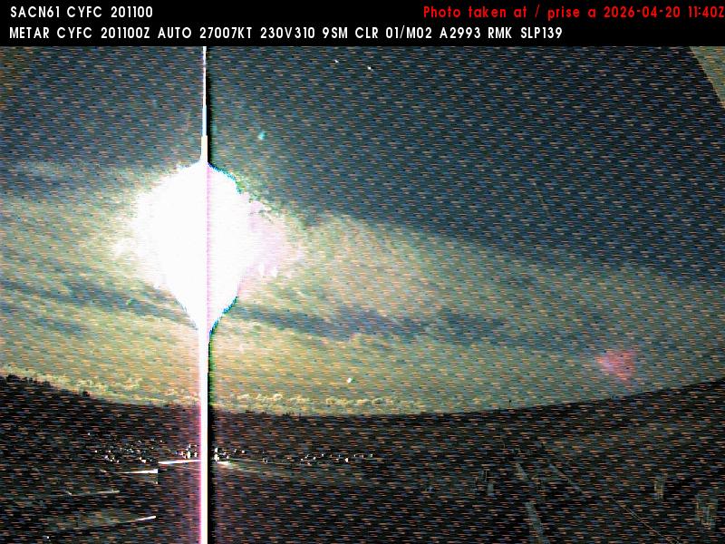 Web Cam image of Fredericton Airport (East)