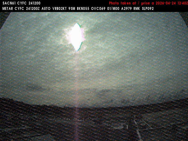 Web Cam image of Fredericton Airport (East)