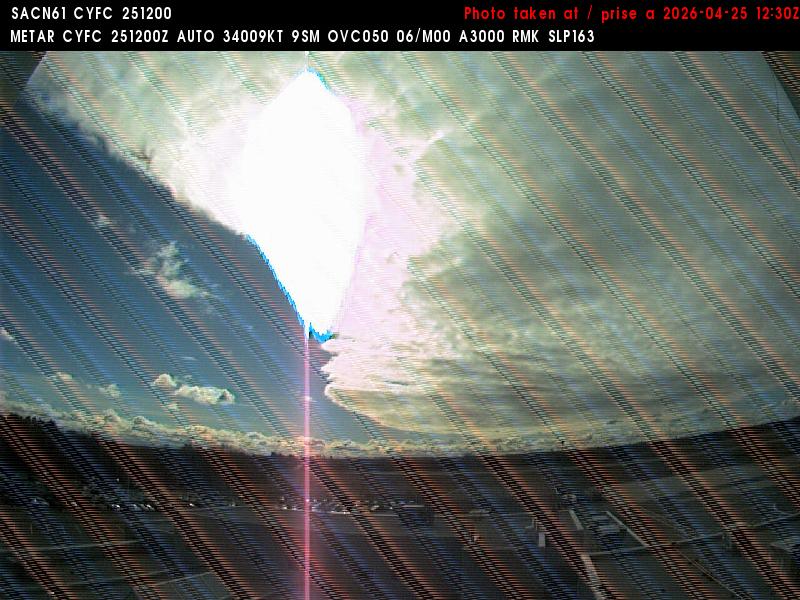 Web Cam image of Fredericton Airport (East)