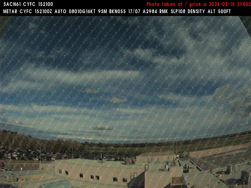 Web Cam image of Fredericton Airport (East)