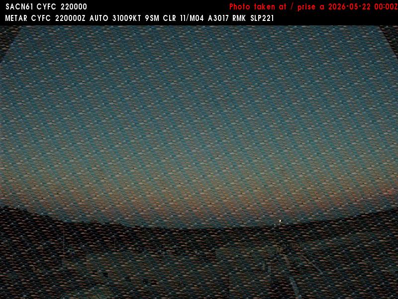 Web Cam image of Fredericton Airport (East)