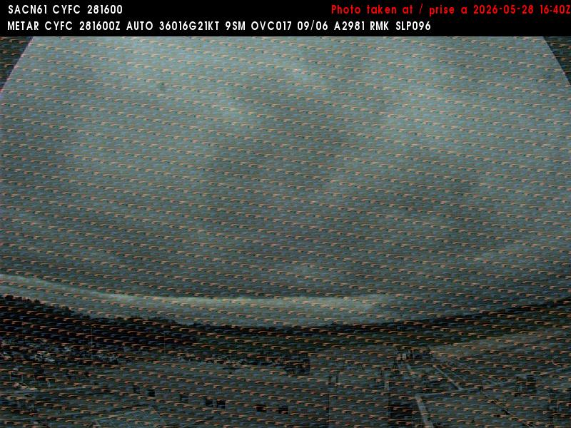 Web Cam image of Fredericton Airport (East)