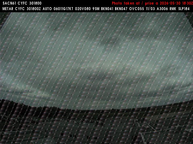 Web Cam image of Fredericton Airport (East)