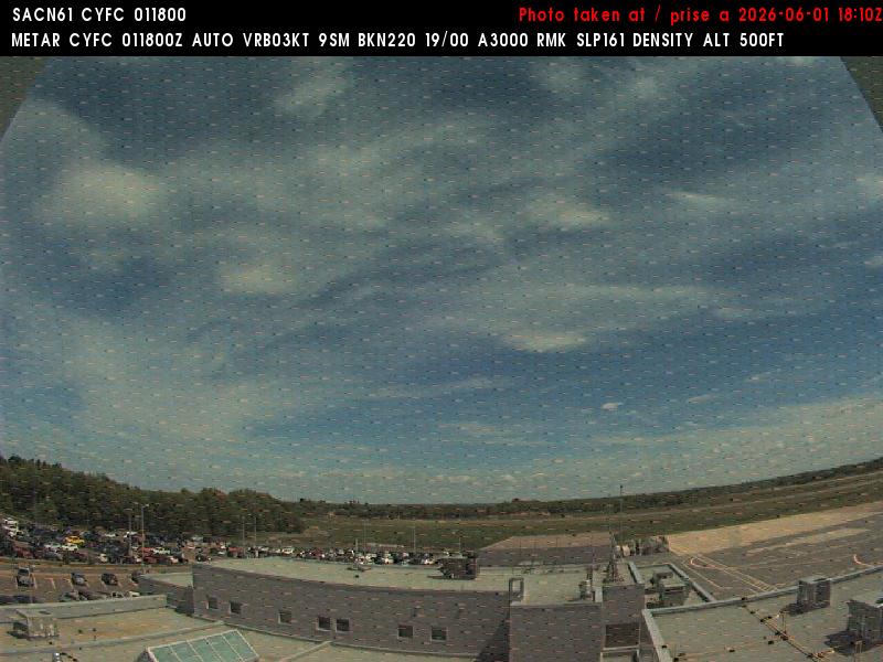 Web Cam image of Fredericton Airport (East)