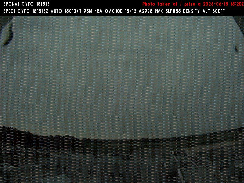 Web Cam image of Fredericton Airport (East)