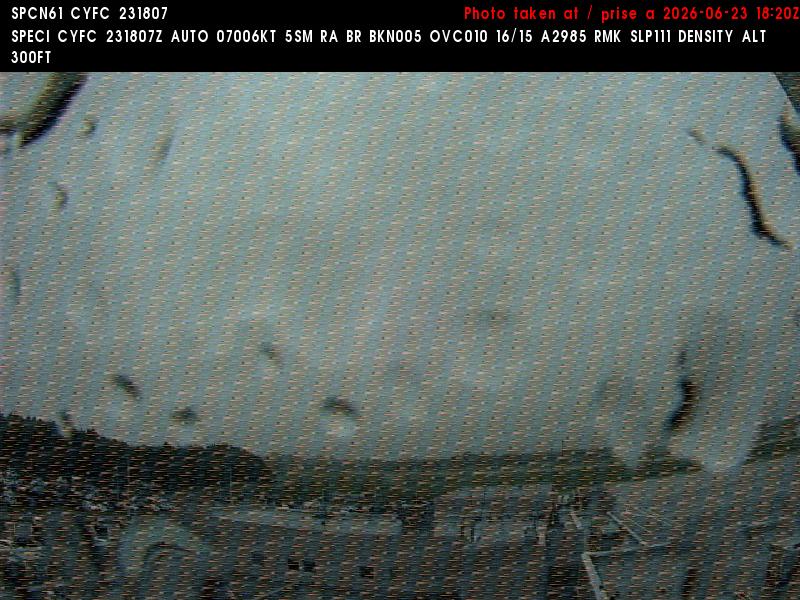 Web Cam image of Fredericton Airport (East)