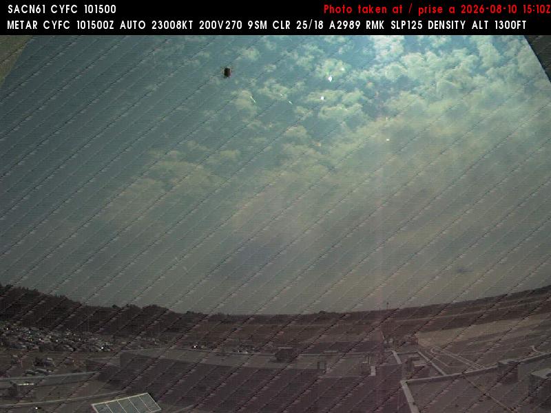 Web Cam image of Fredericton Airport (East)