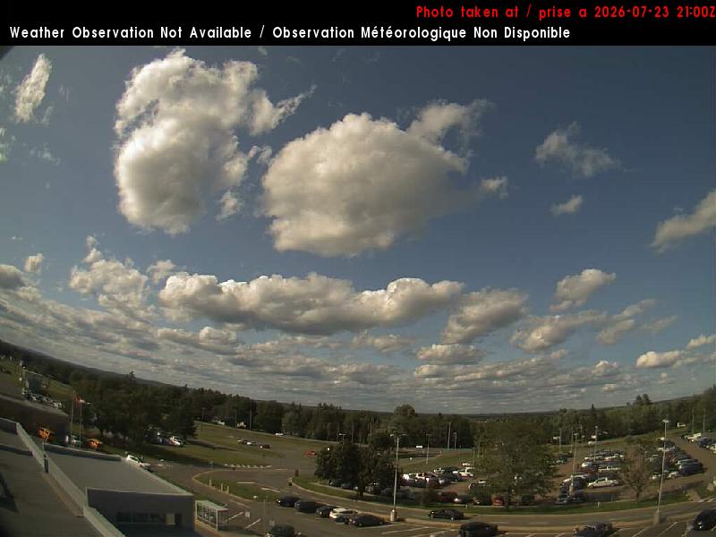 Web Cam image of Fredericton Airport (North)