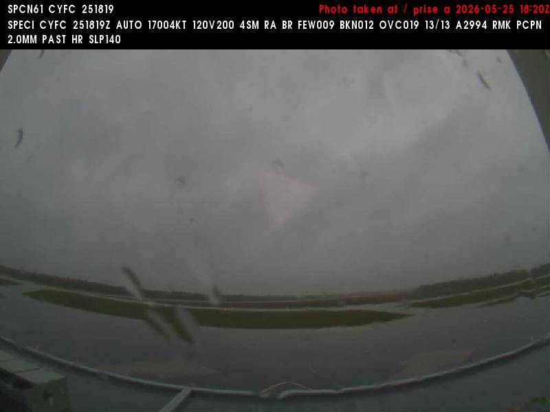 Web Cam image of Fredericton Airport (South West)