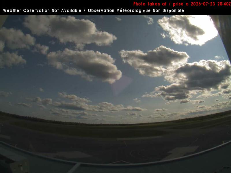 Web Cam image of Fredericton Airport (South West)