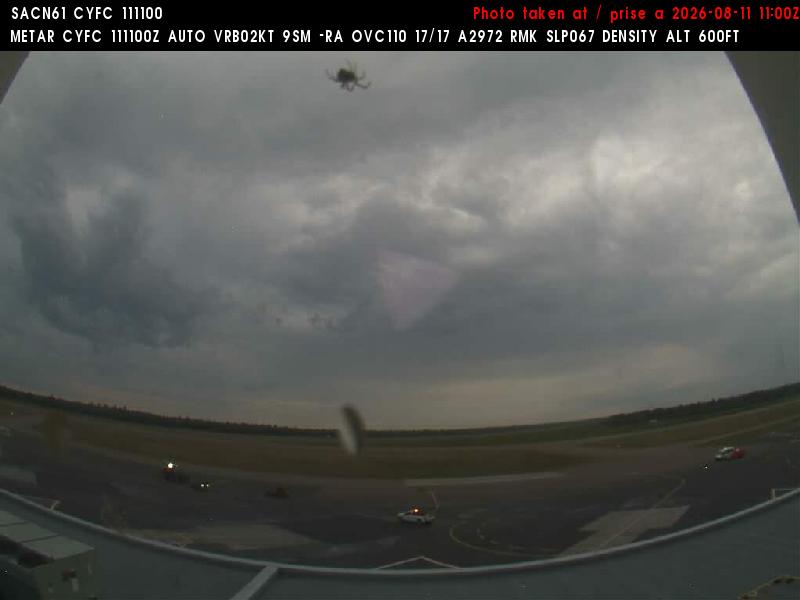 Web Cam image of Fredericton Airport (South West)