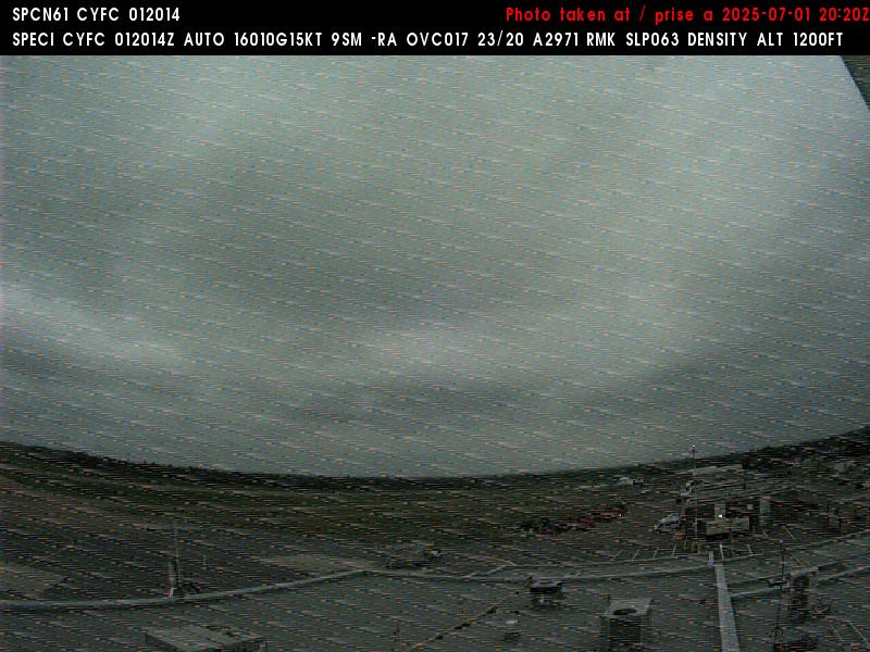 Web Cam image of Fredericton Airport (West)