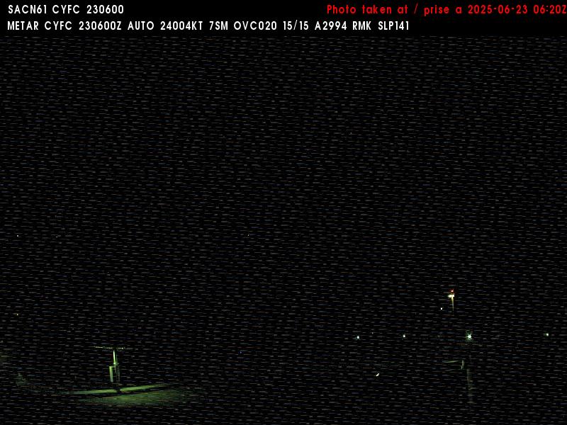 Web Cam image of Fredericton Airport (West)