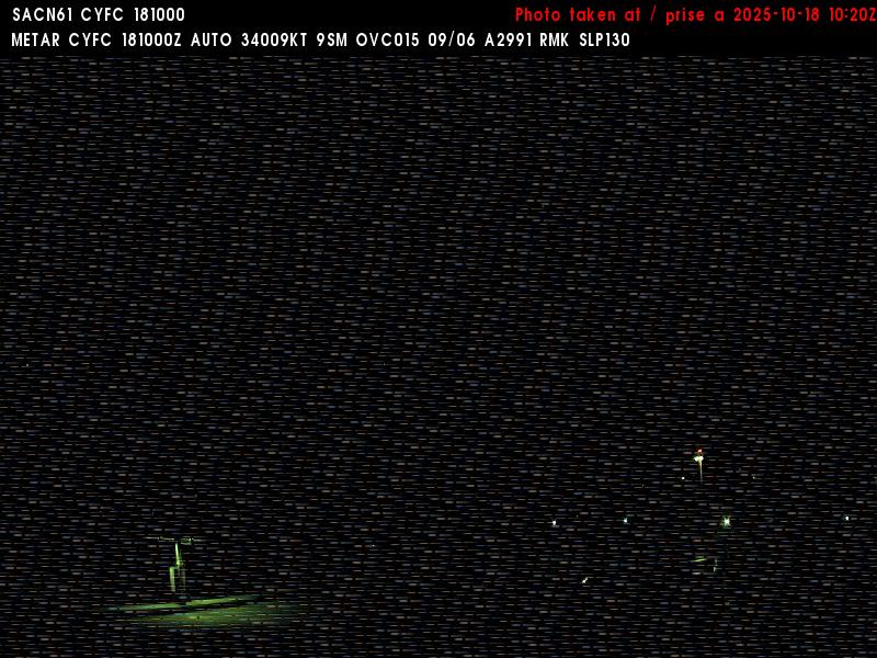 Web Cam image of Fredericton Airport (West)