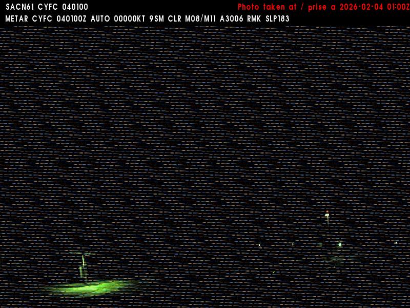 Web Cam image of Fredericton Airport (West)