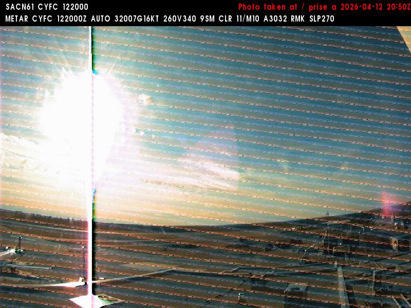 Web Cam image of Fredericton Airport (West)