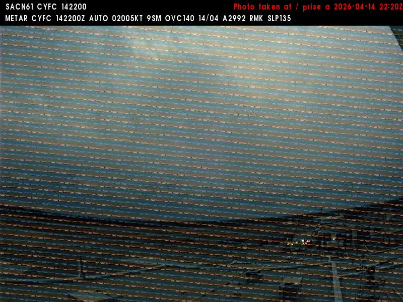 Web Cam image of Fredericton Airport (West)