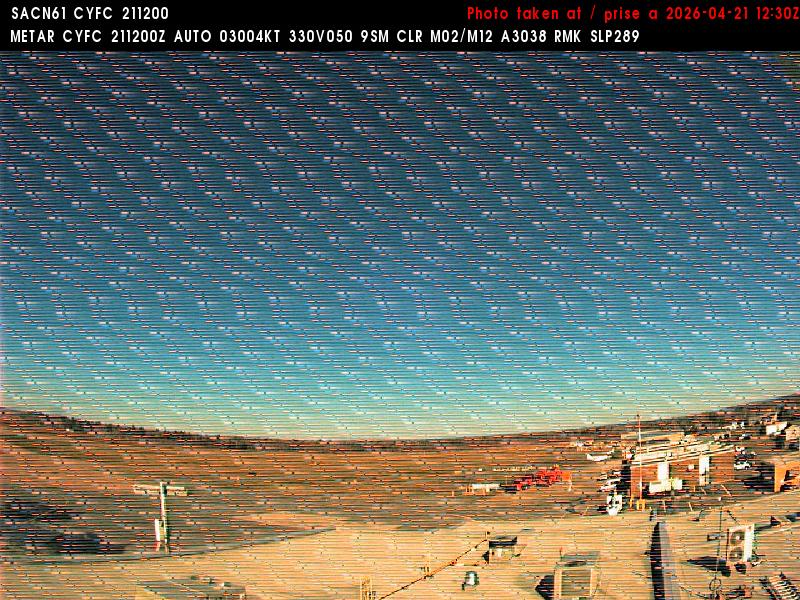 Web Cam image of Fredericton Airport (West)