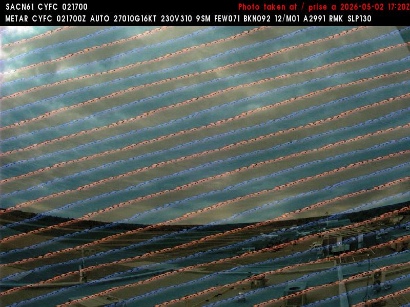 Web Cam image of Fredericton Airport (West)