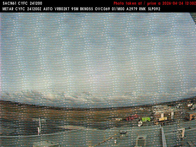 Web Cam image of Fredericton Airport (West)