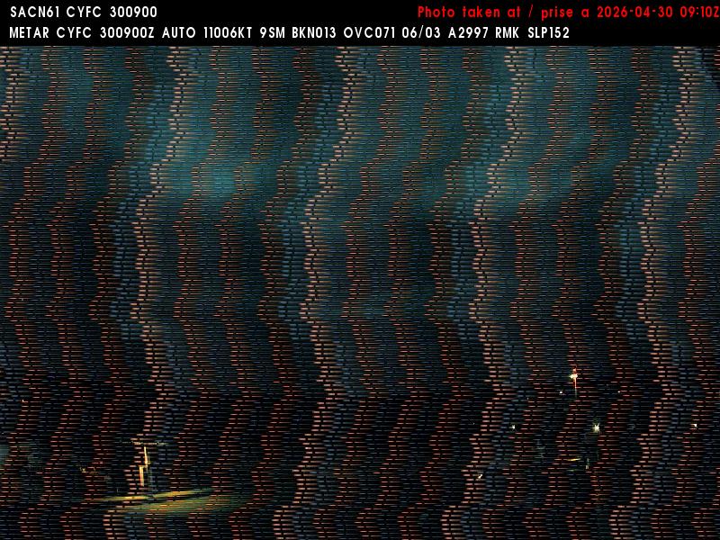 Web Cam image of Fredericton Airport (West)