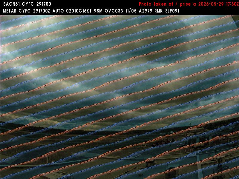 Web Cam image of Fredericton Airport (West)