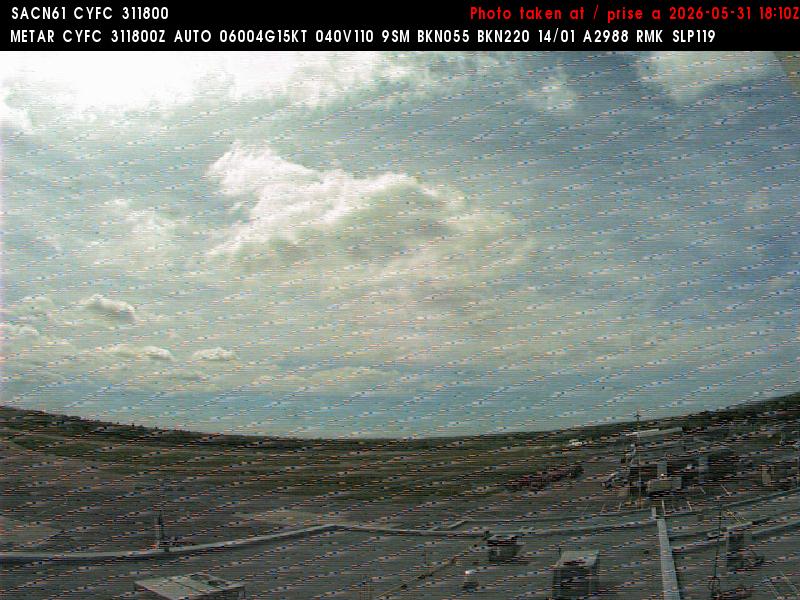 Web Cam image of Fredericton Airport (West)