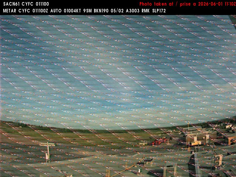 Web Cam image of Fredericton Airport (West)
