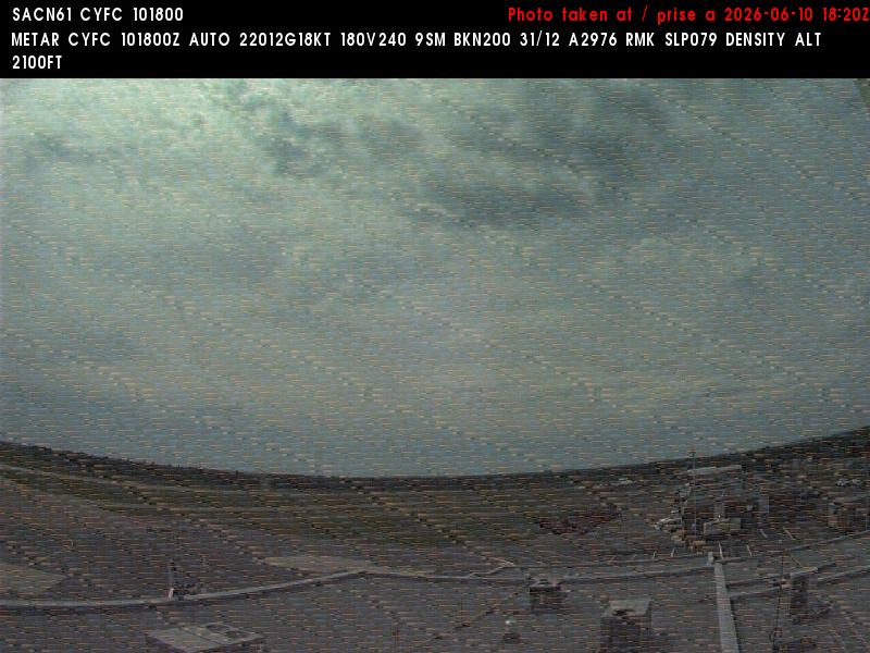 Web Cam image of Fredericton Airport (West)